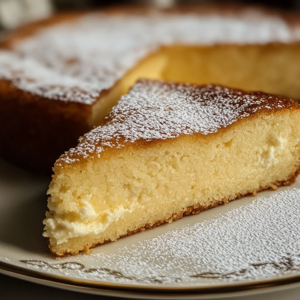 MIGLIACCIO: RICOTTA AND SEMOLINA CAKE