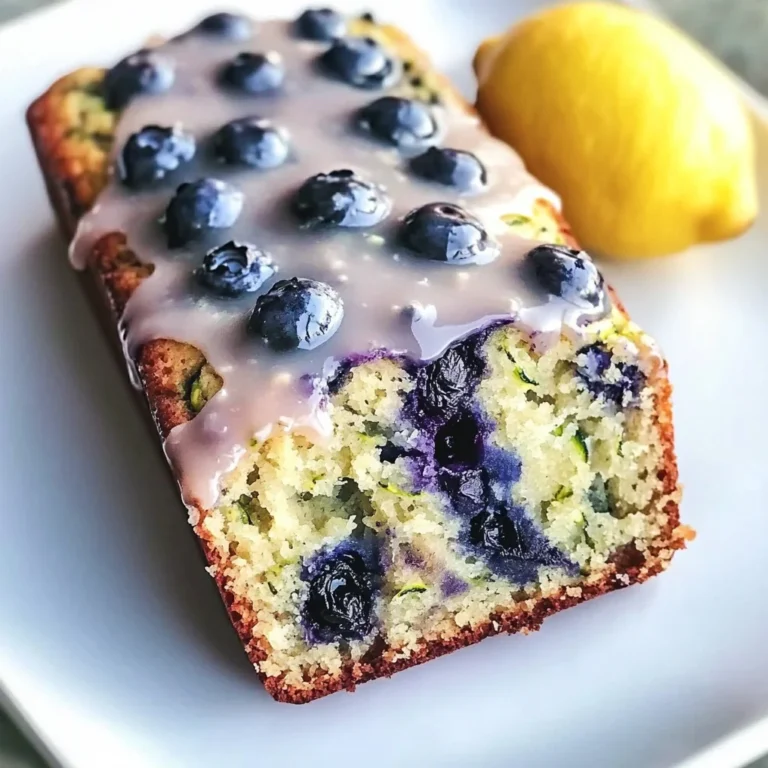 Moist Blueberry Zucchini Bread with a Lemon Glaze - Alrightwithme
