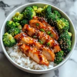 Sticky Chicken Bowls Recipe