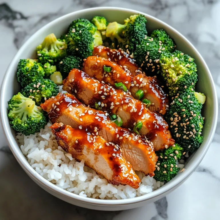 Sticky Chicken Bowls Recipe