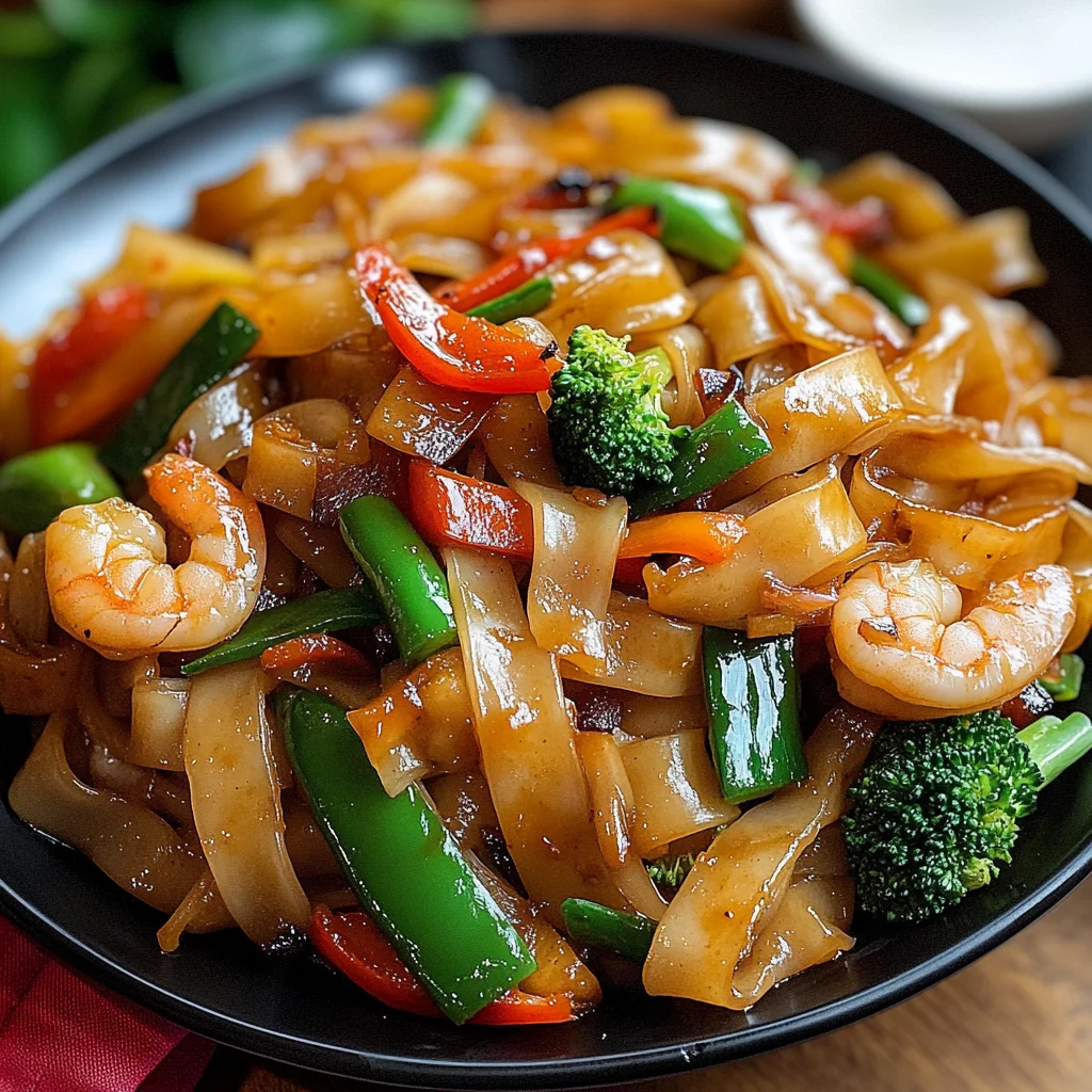 Street Style Thai Drunken Noodles