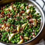 Thanksgiving Peas (with Pear and Pancetta)