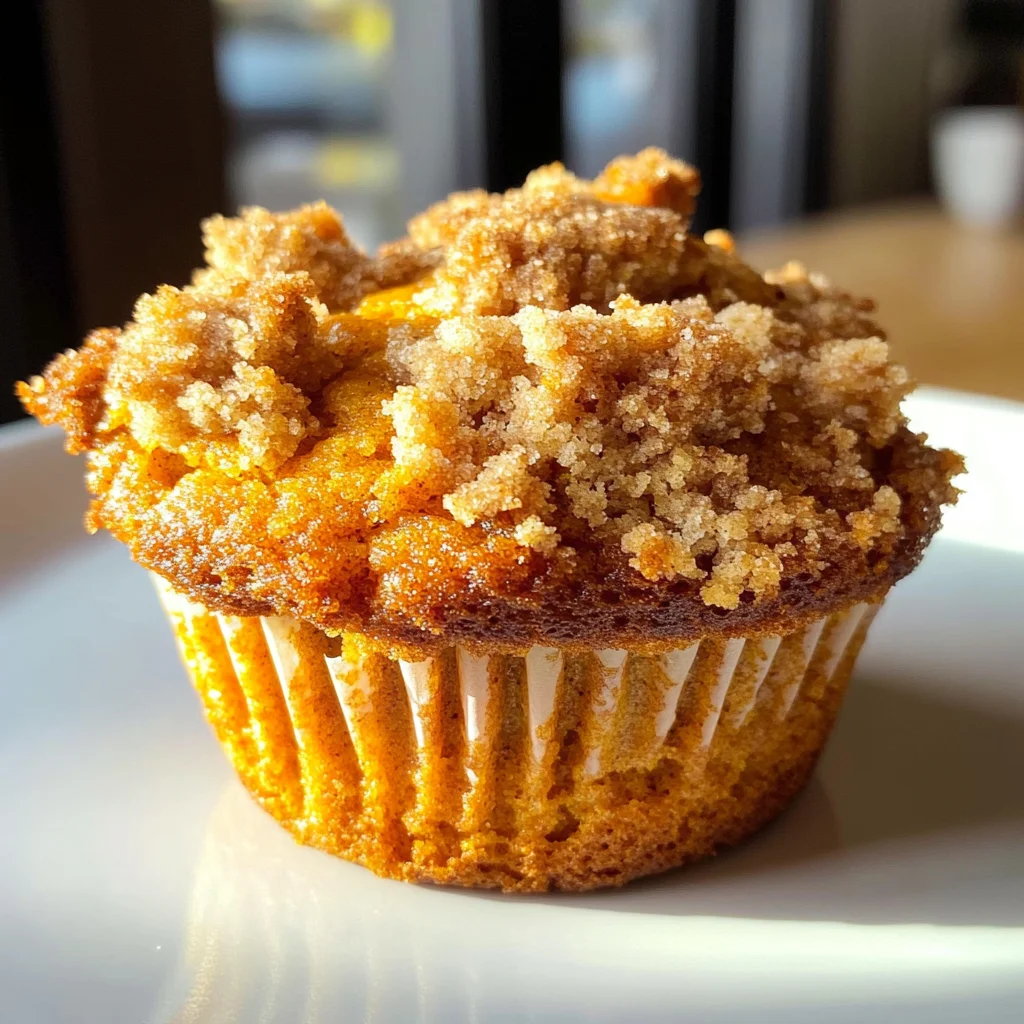 Amazing Spiced Pumpkin Streusel Muffins: 280-Calorie Delight