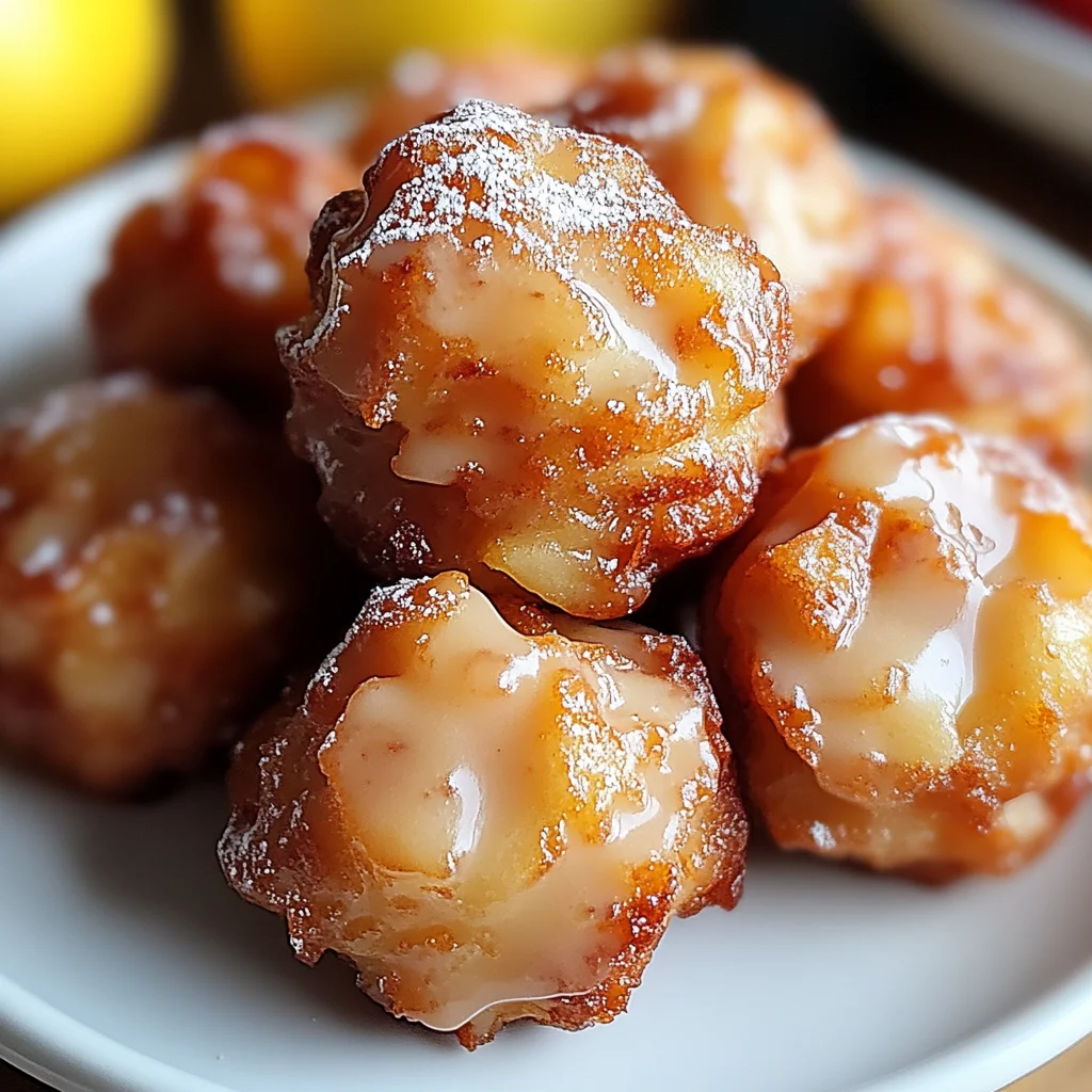 Apple Fritter Bites