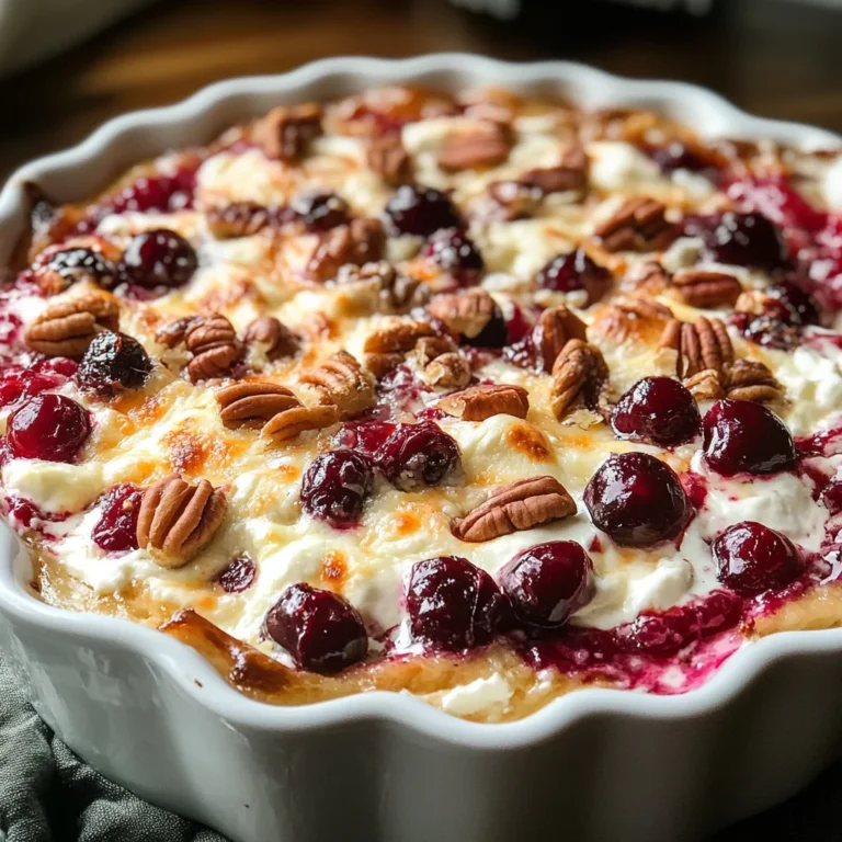 Baked Cranberry Cream Cheese Dip