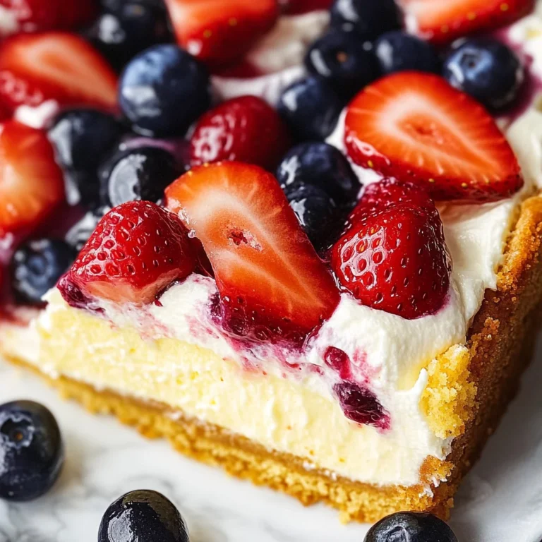 Berry Cheesecake Cake