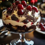 Black Forest Trifle for Christmas