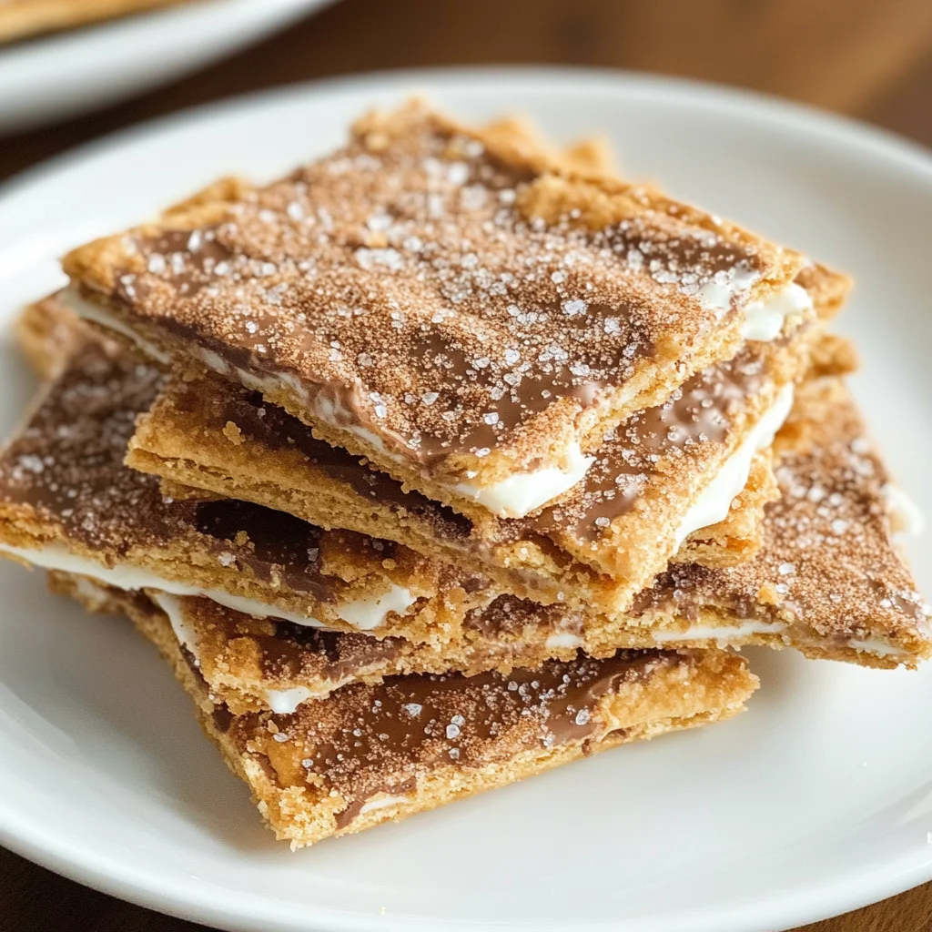 Churro Saltine Toffee