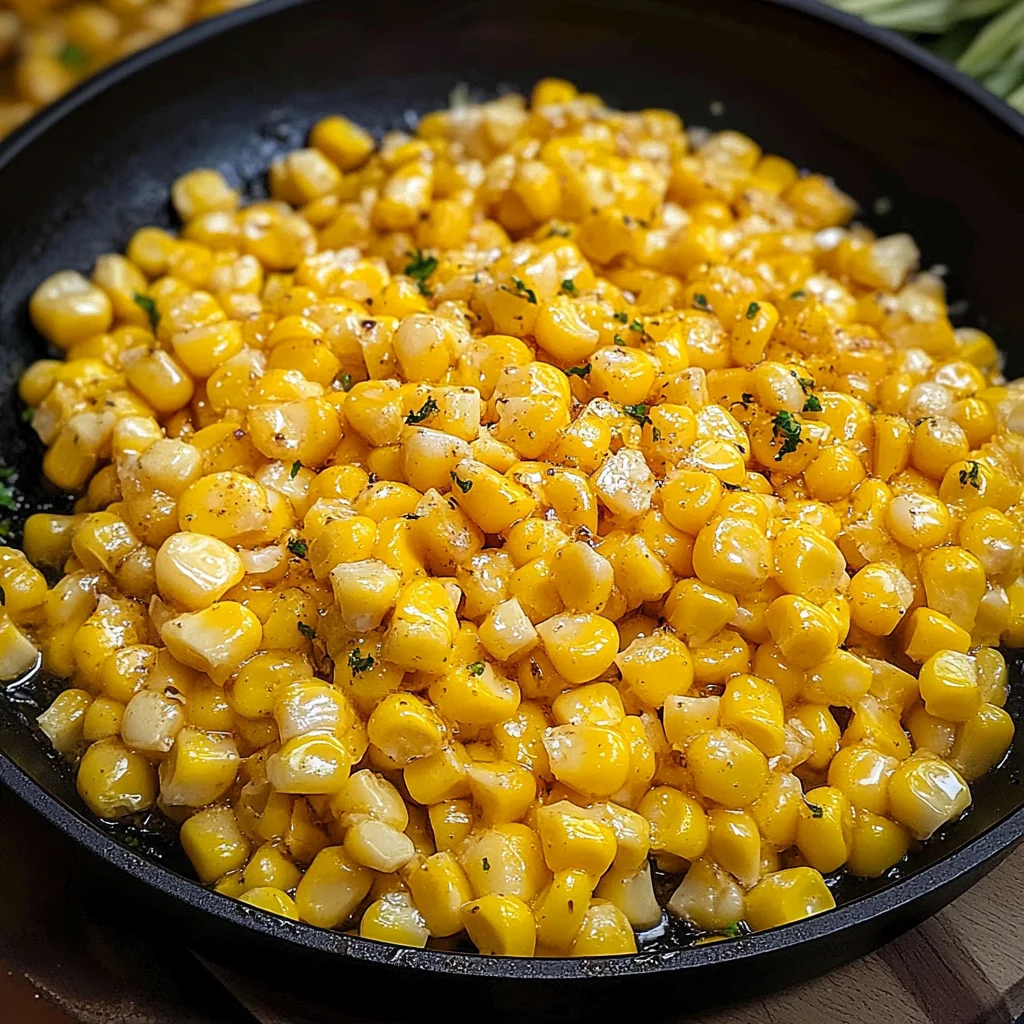 Honey Butter Skillet Corn