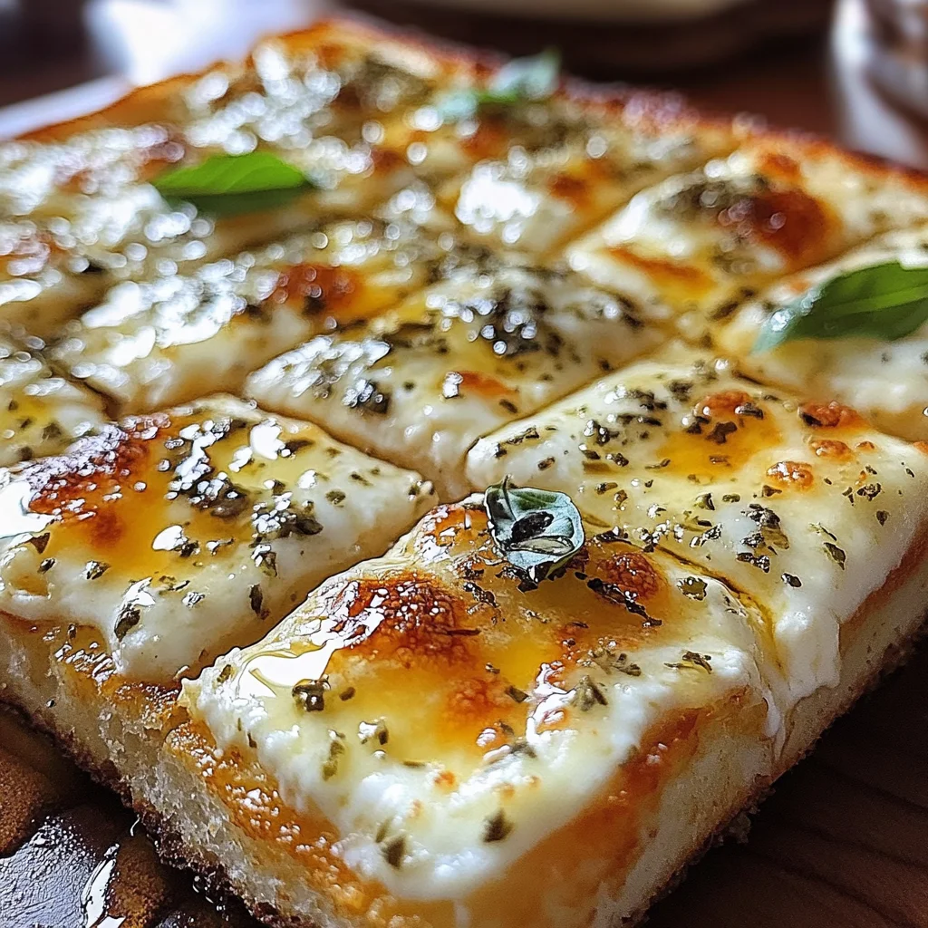 Hot Honey Garlic Bread Pizza