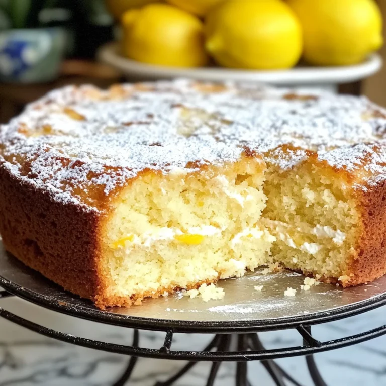 Limoncello Ricotta Cake