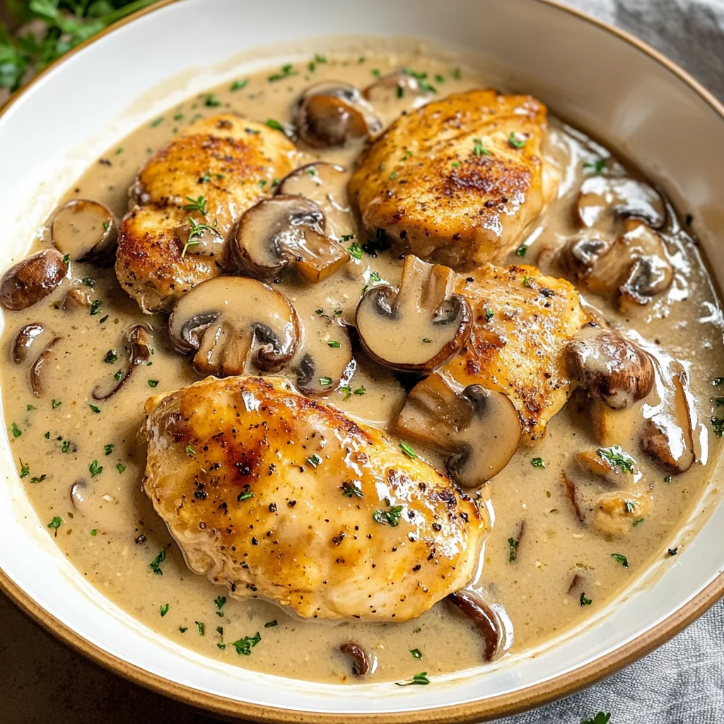 Mushroom Chicken