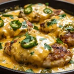 One Pan Cheesy Jalapeño Chicken Recipe