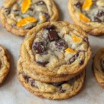 Orange Dark Chocolate Chunk Cookies Recipe