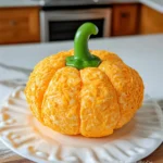 Pumpkin Shaped Cheese Ball