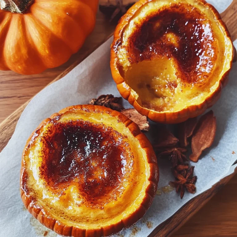 Pumpkin Spice Crème Brûlée
