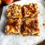 Salted Caramel Apple Crumble Bars Fall Treat: Get Addicted in 45 Min