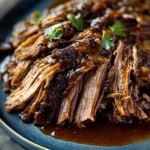 Sweet & Savory Caramelized Pulled Beef Brisket