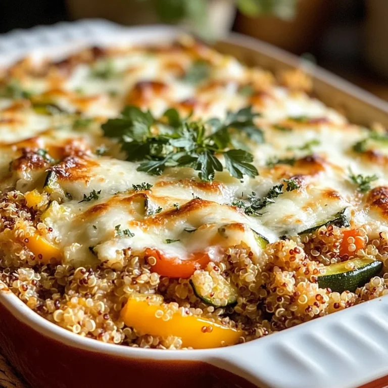Veggie-Packed Quinoa Casserole