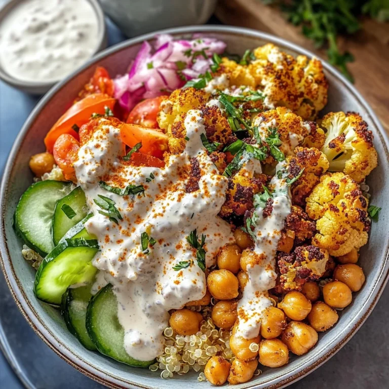 Cauliflower Shawarma Bowl