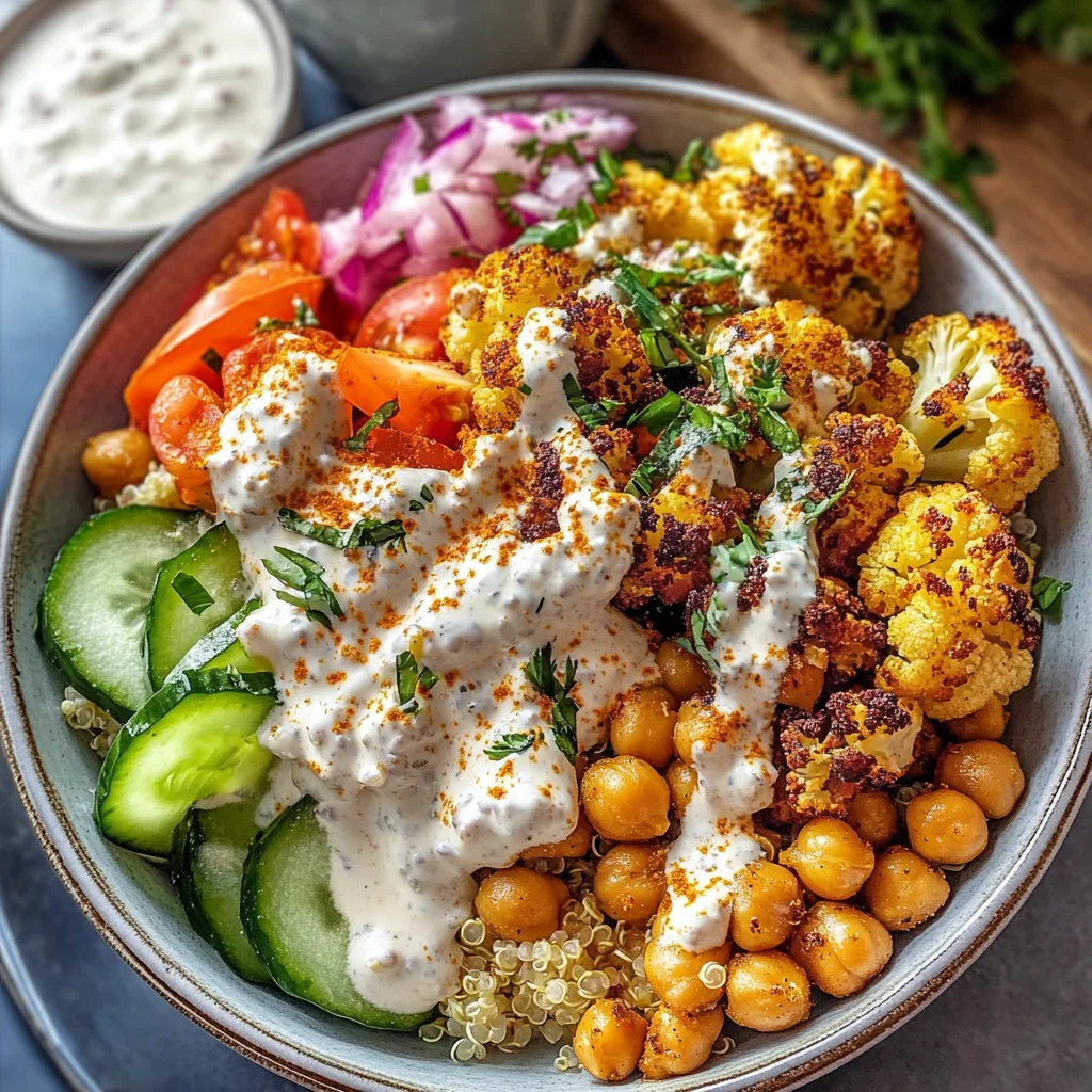 Cauliflower Shawarma Bowl