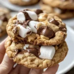 Chocolate Peanut Butter Marshmallow Cookies
