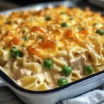 Creamy Million Dollar Chicken Noodle Casserole