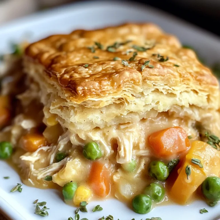 Easy Chicken Pot Pie Cobbler