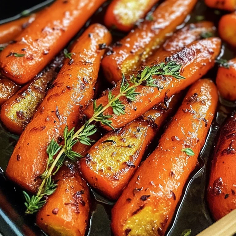 Honey Roasted Carrots with Thyme