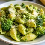 Smashed Broccoli Pasta