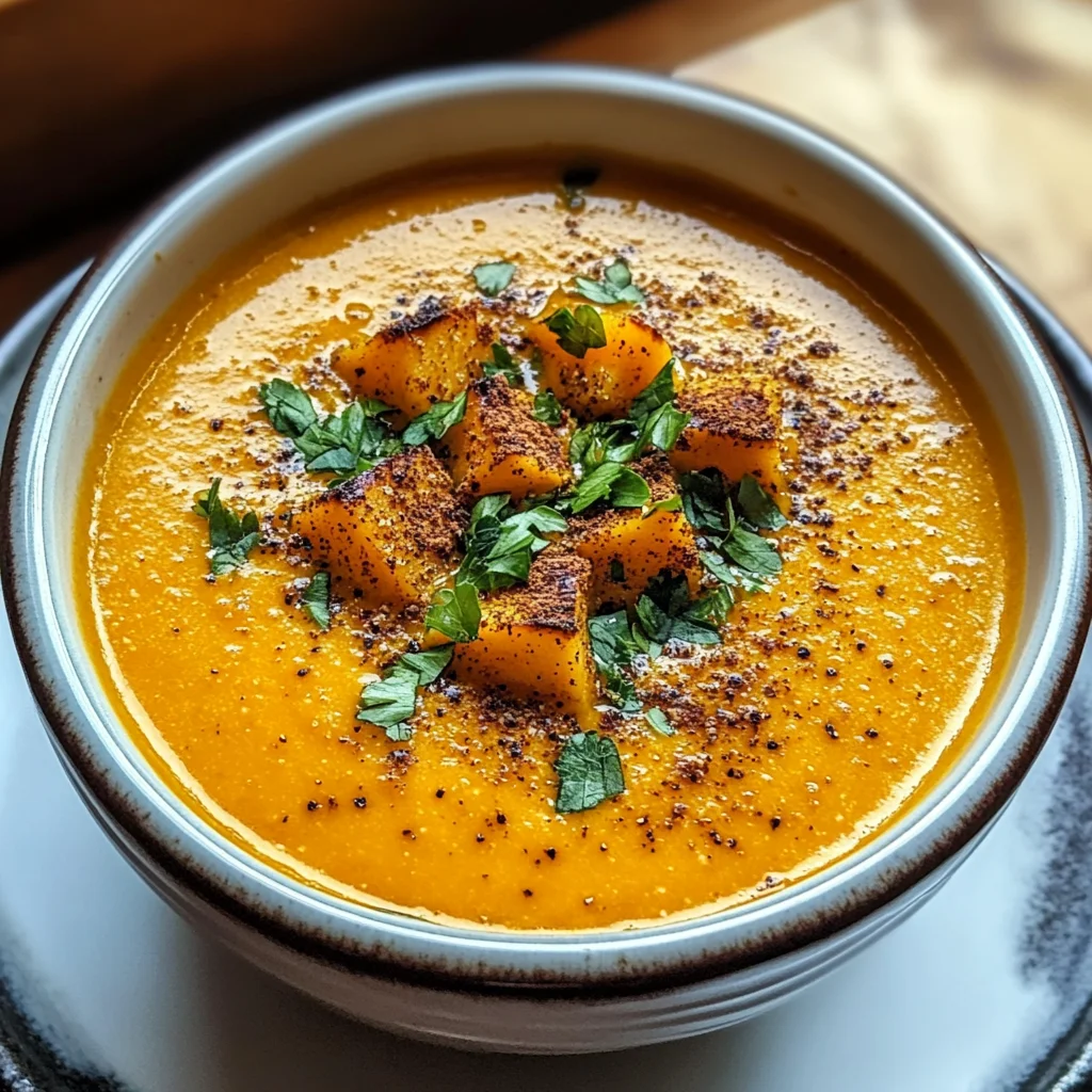 Spicy Pumpkin Soup