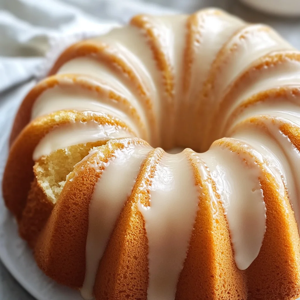 Vanilla Bundt Cake
